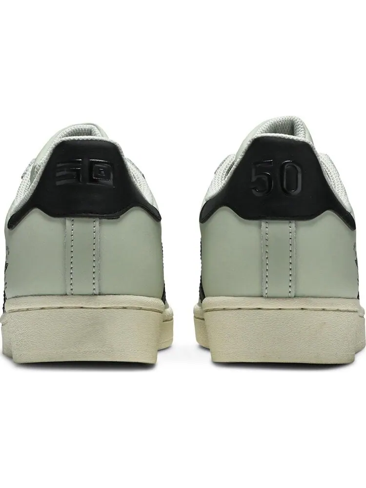 Кроссовки Adidas Star Wars x Superstar 'The Child' — изображение 6 из 8, зеленый