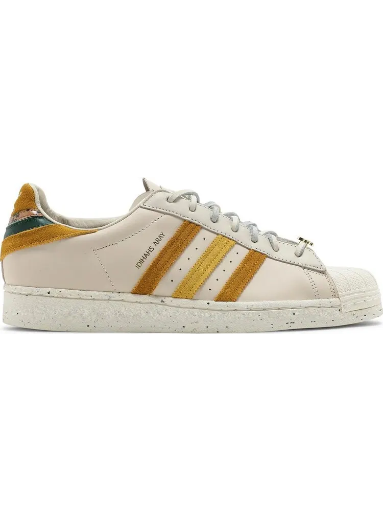 Кроссовки Adidas Yara Shahidi x Superstar 'Cream Legacy Gold' — изображение 1 из 8, бежевый