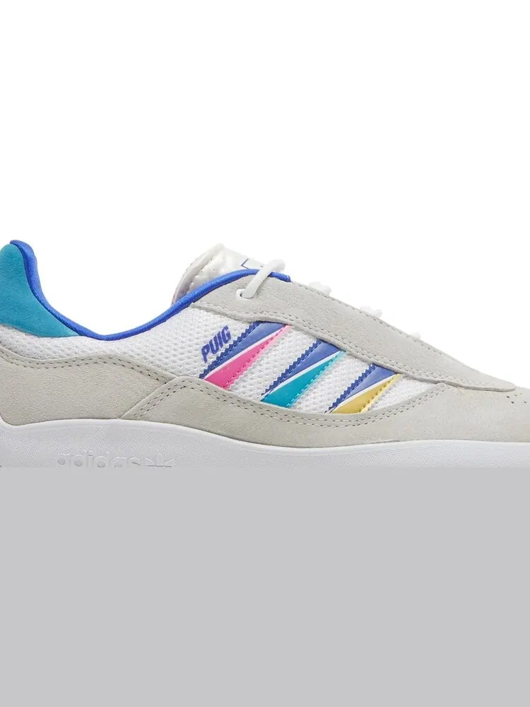 Кроссовки Adidas Puig 'Cloud White Multi' — изображение 2 из 8, черный
