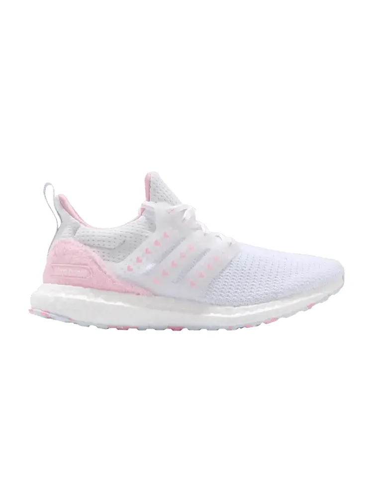 Кроссовки adidas UltraBoost DNA 'Valentine's Day' — изображение 1 из 1, белый//светлый розовый