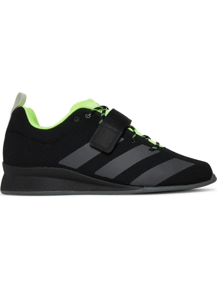 Кроссовки Adidas Adipower Weightlifting 2 'Black Signal Green' — изображение 1 из 8, черный