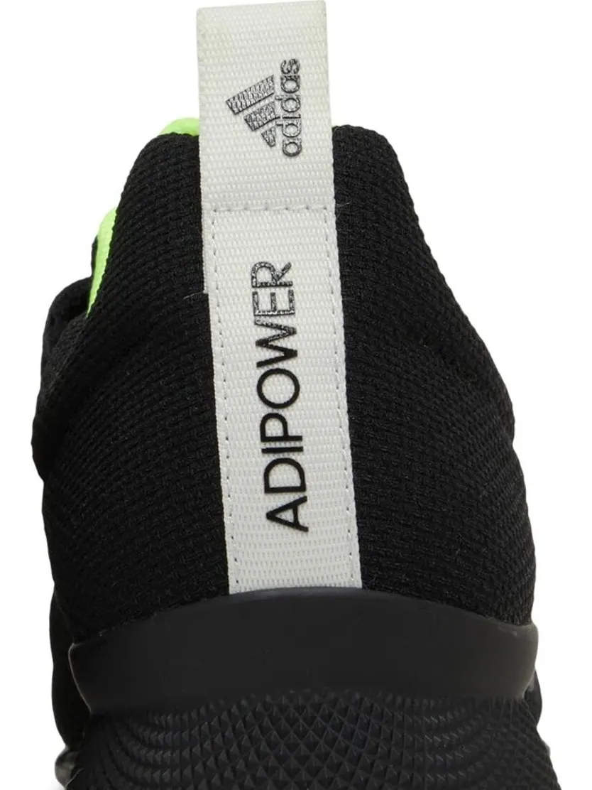 Кроссовки Adidas Adipower Weightlifting 2 'Black Signal Green' — изображение 7 из 8, черный