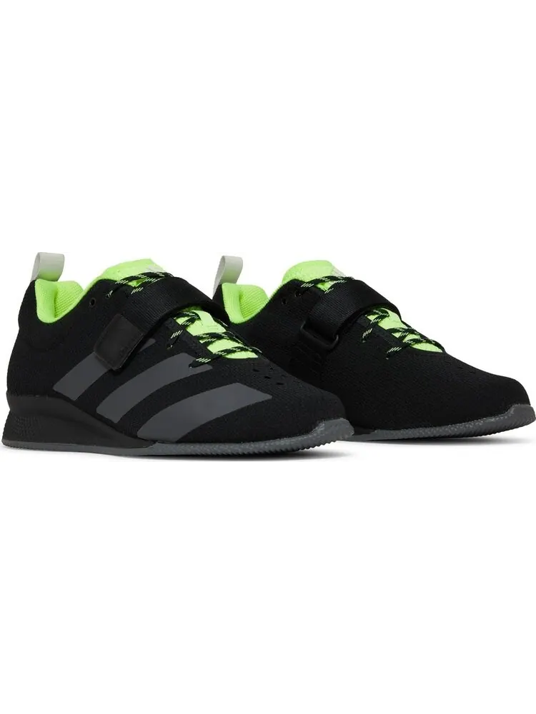 Кроссовки Adidas Adipower Weightlifting 2 'Black Signal Green' — изображение 8 из 8, черный