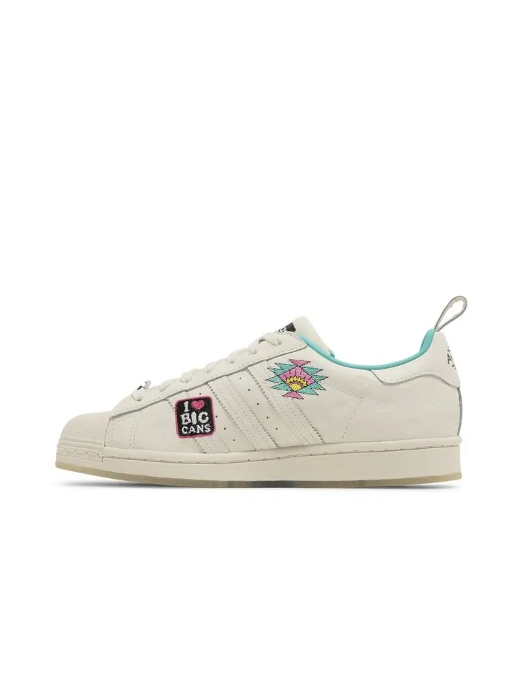 Кроссовки Adidas Arizona x Superstar — изображение 3 из 4, белый