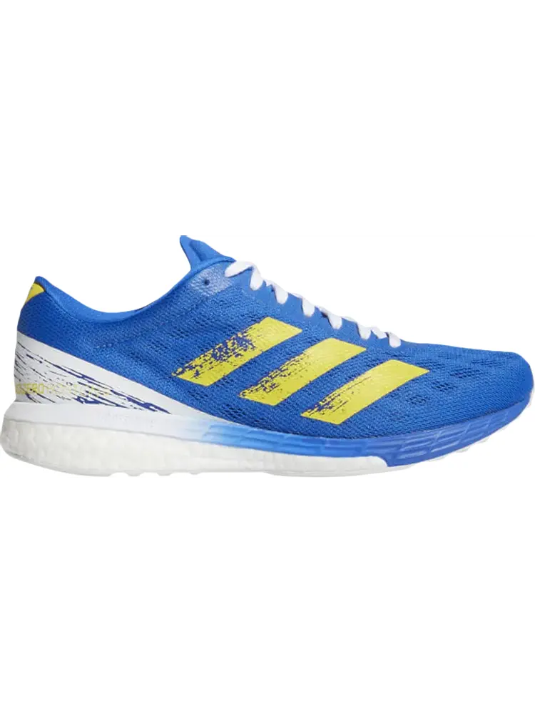 Кроссовки Adidas Wmns Adizero Boston 9 'Blue Yellow' — изображение 1 из 1, синий