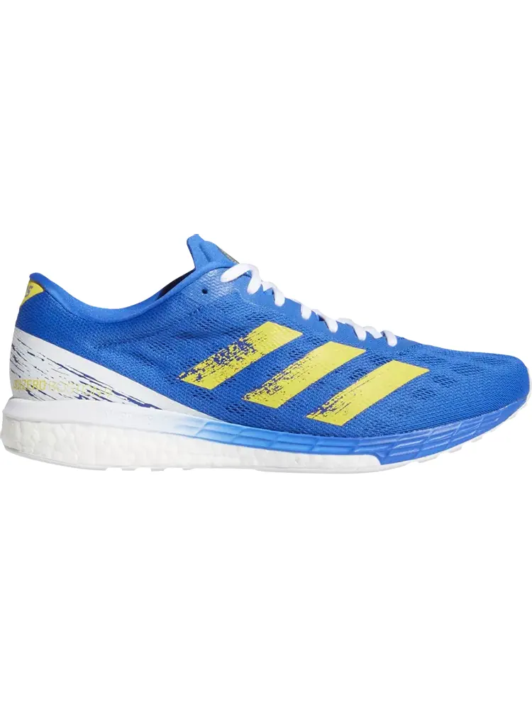 Кроссовки Adidas Adizero Boston 9 'Blue Yellow' — изображение 1 из 1, синий