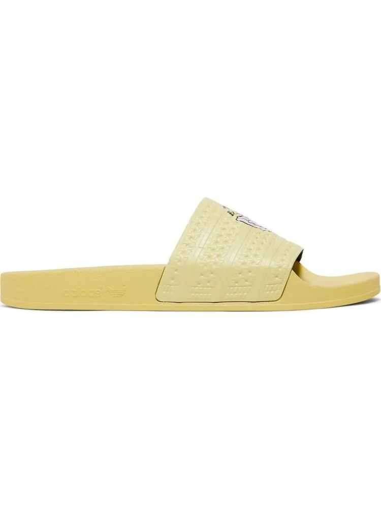 Сандалии Adidas Palace x Slides 'Wellness' — изображение 1 из 8, желтый