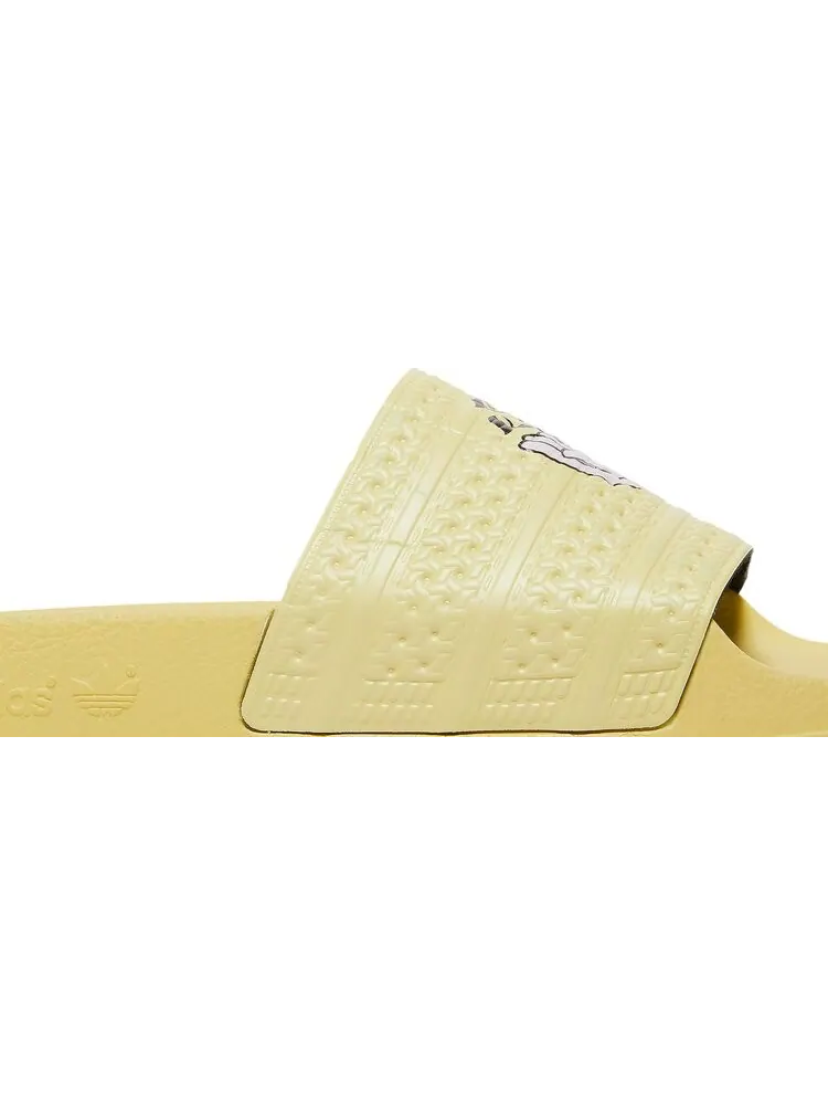 Сандалии Adidas Palace x Slides 'Wellness' — изображение 2 из 8, желтый
