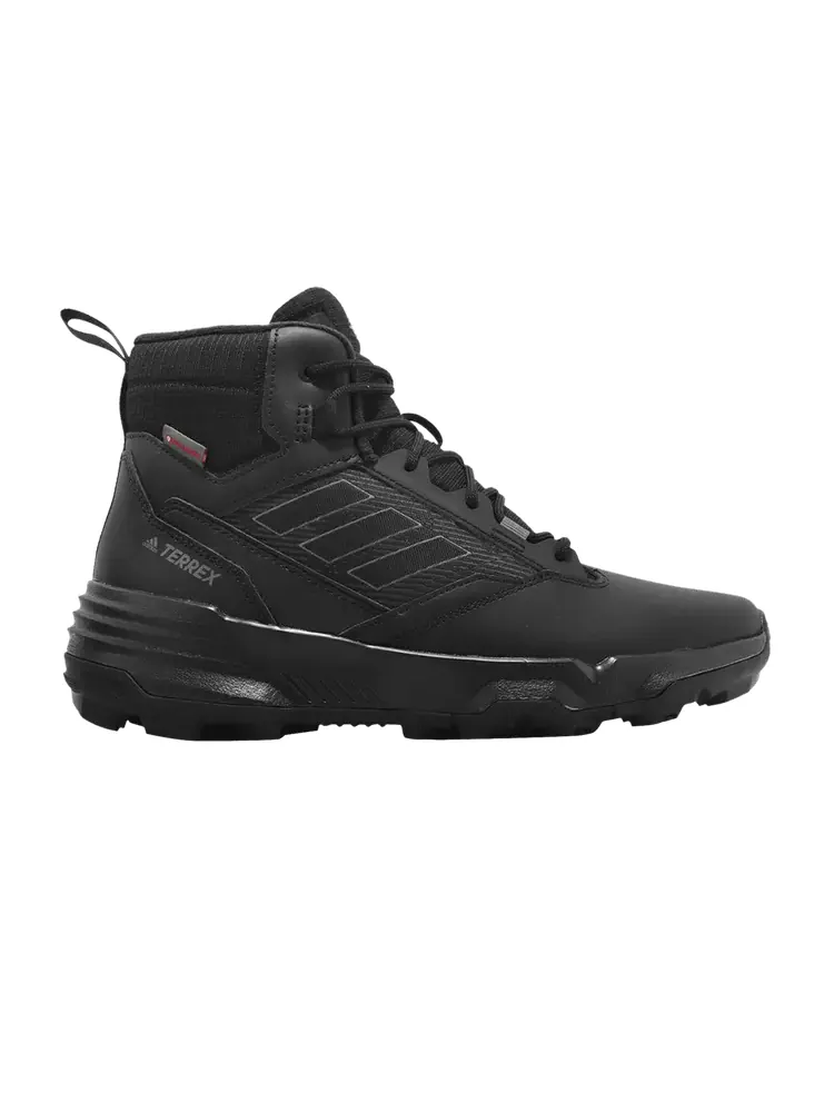 Кроссовки Terrex Unity Leather Mid Cold.RDY 'Triple Black' — изображение 1 из 1, черный