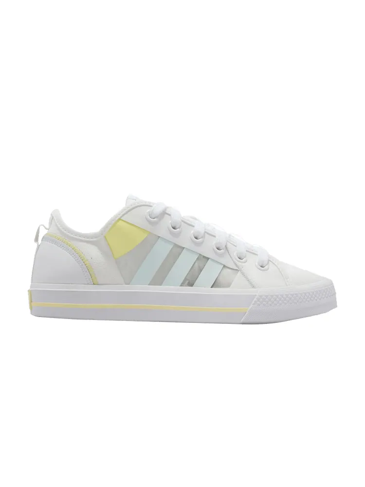 Кроссовки adidas Nizza RF 'White Halomin Yellow Tint' — изображение 1 из 1, белый//желтый