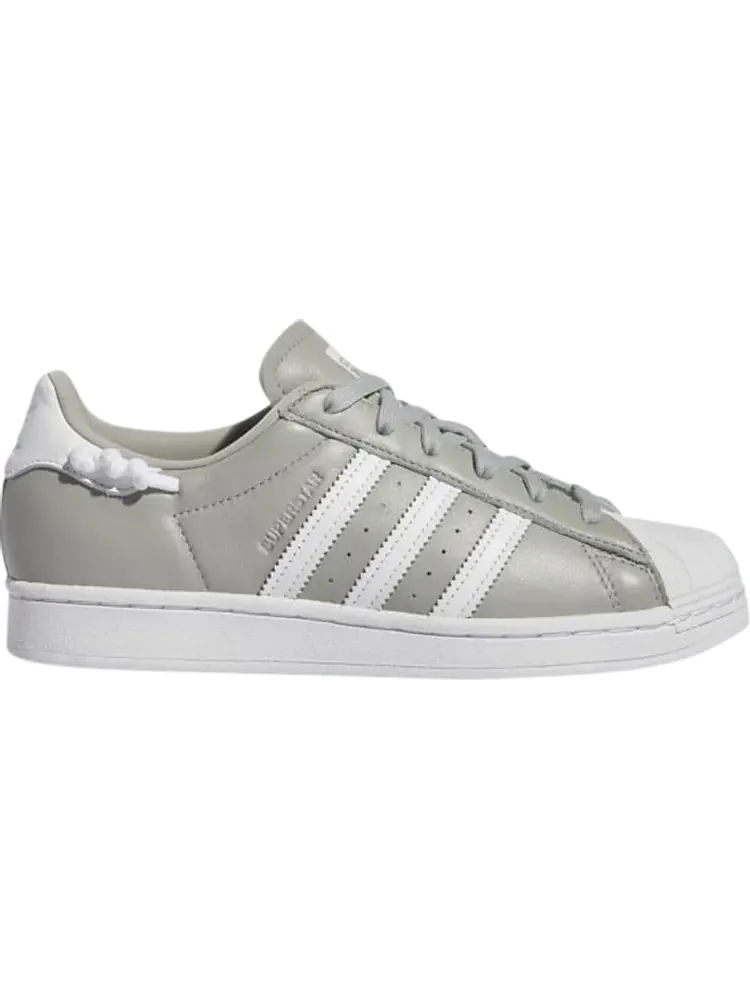 Кроссовки Adidas Wmns Superstar 'Knotted Rope - Grey White' — изображение 1 из 1, серый