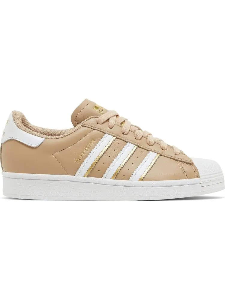 Кроссовки Adidas Wmns Superstar — изображение 1 из 8, коричневый