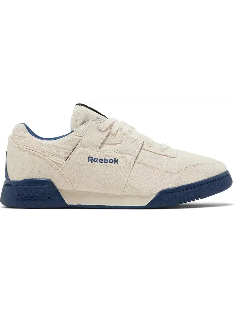 Кроссовки workout plus 'chalk batik blue' Reebok, пломбир — изображение 1 из 8, бежевый