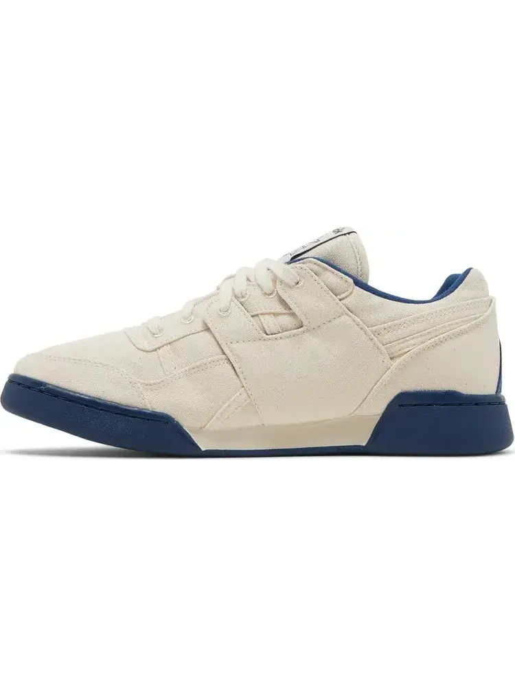 Кроссовки workout plus 'chalk batik blue' Reebok, пломбир — изображение 3 из 8, бежевый