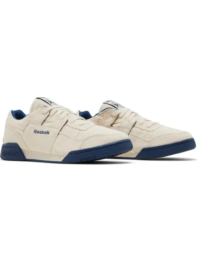 Кроссовки workout plus 'chalk batik blue' Reebok, пломбир — изображение 8 из 8, бежевый