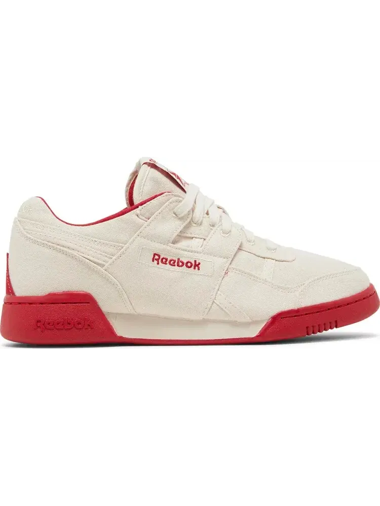 Кроссовки workout plus 'chalk flash red' Reebok, пломбир — изображение 1 из 8, бежевый