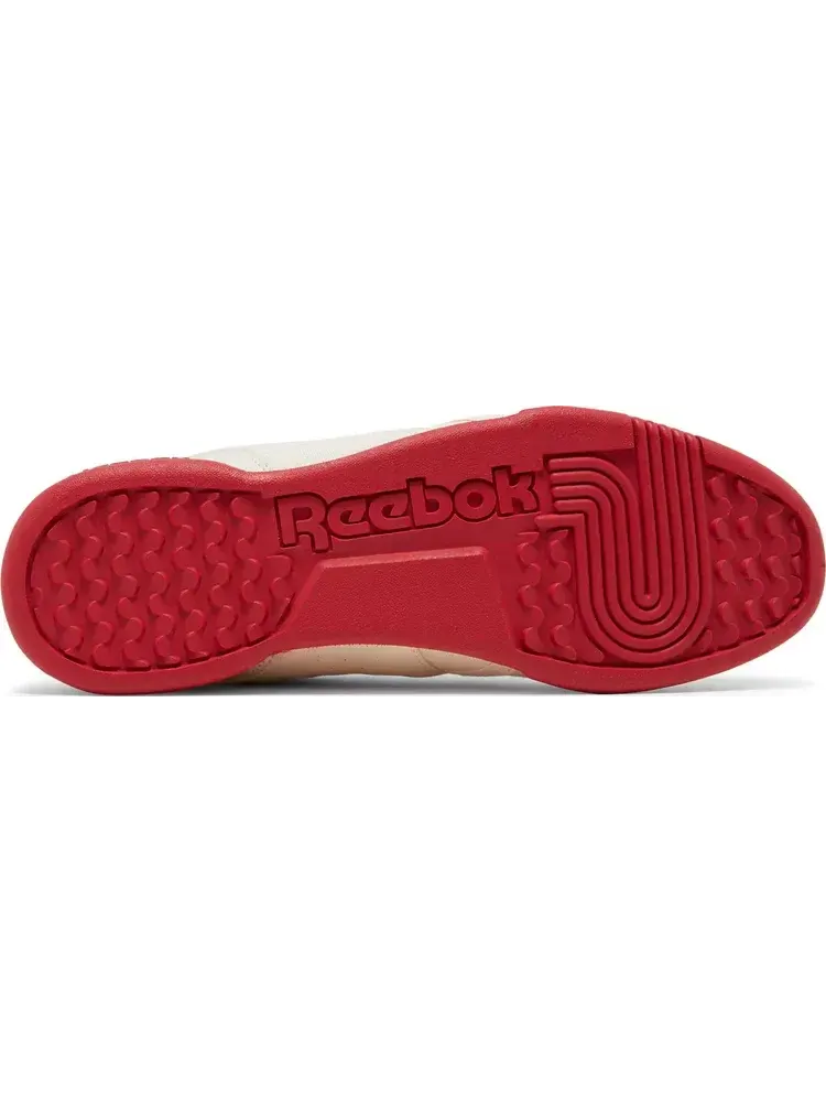 Кроссовки workout plus 'chalk flash red' Reebok, пломбир — изображение 4 из 8, бежевый
