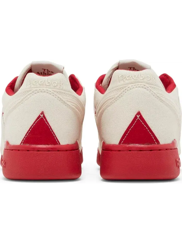 Кроссовки workout plus 'chalk flash red' Reebok, пломбир — изображение 6 из 8, бежевый