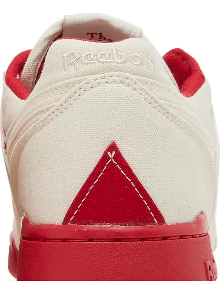 Кроссовки workout plus 'chalk flash red' Reebok, пломбир — изображение 7 из 8, бежевый