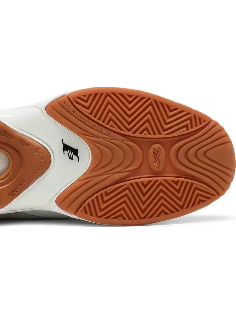 Кроссовки bronze 56k x answer 4 'only the strong survive' Reebok, пломбир — изображение 5 из 8, бежевый