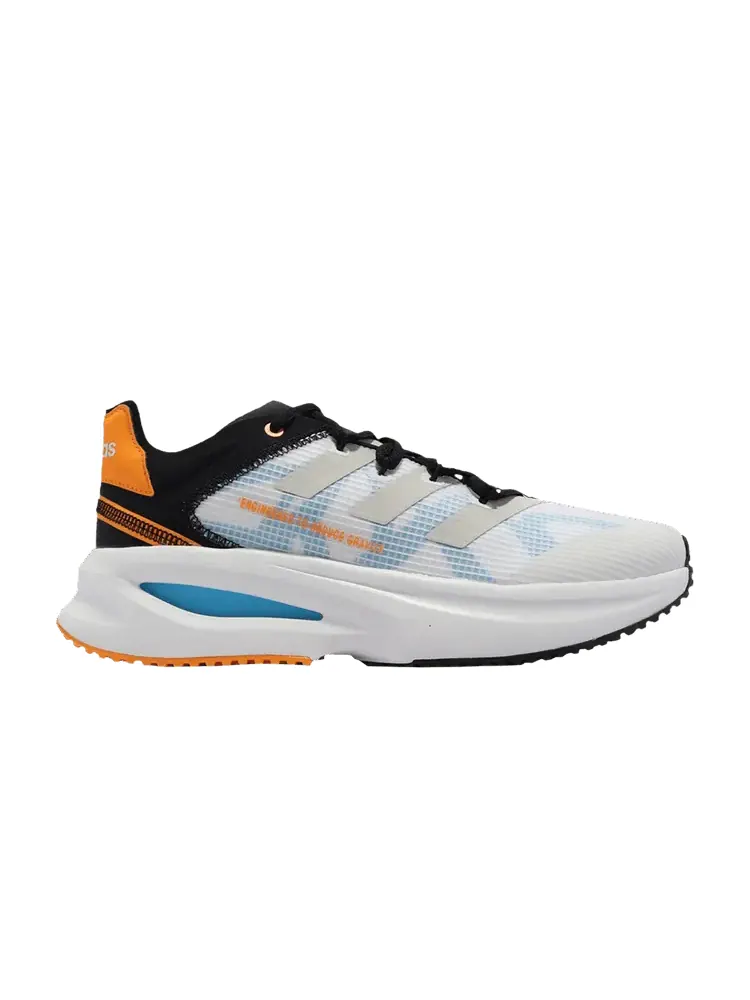 Кроссовки Fluidflash 'White Solar Orange' — изображение 1 из 1, белый оранжевый