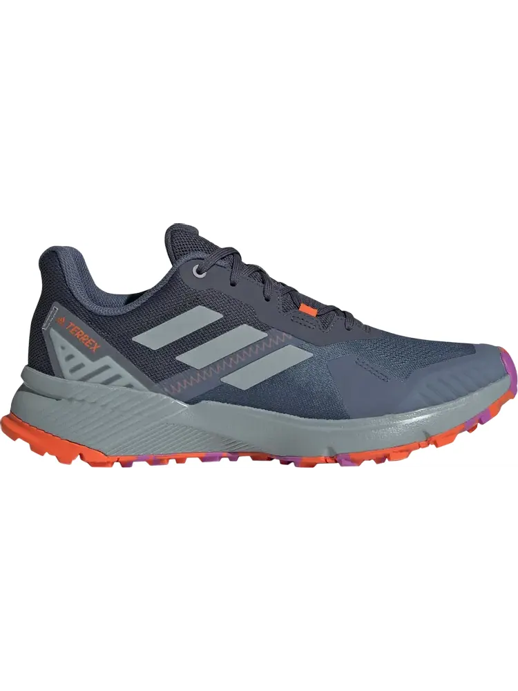 Кроссовки Adidas Terrex Soulstride 'Wonder Steel Impact Orange' — изображение 1 из 1, серый