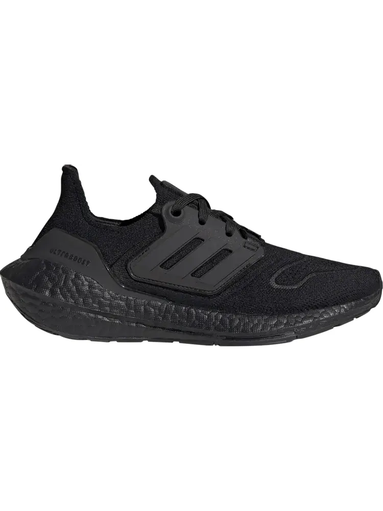 Кроссовки Adidas UltraBoost 22 Big Kid 'Triple Black' — изображение 1 из 1, черный
