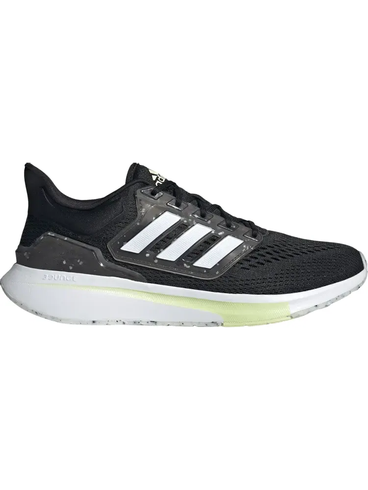 Кроссовки Adidas EQ21 Run 'Black Almost Lime' — изображение 1 из 1, черный