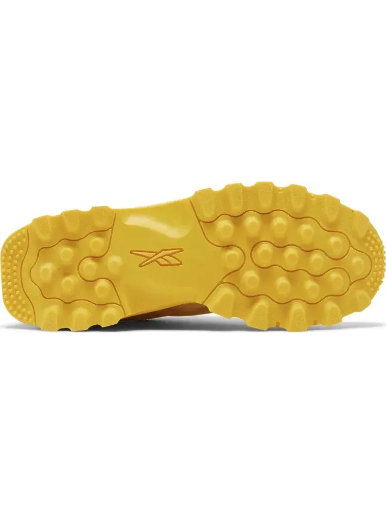Кроссовки cardi b x classic leather v2 big kid 'weathered yellow' Reebok — изображение 4 из 8, желтый