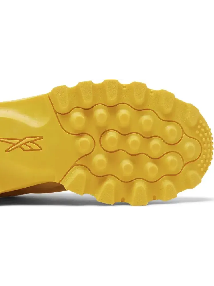 Кроссовки cardi b x classic leather v2 big kid 'weathered yellow' Reebok — изображение 5 из 8, желтый