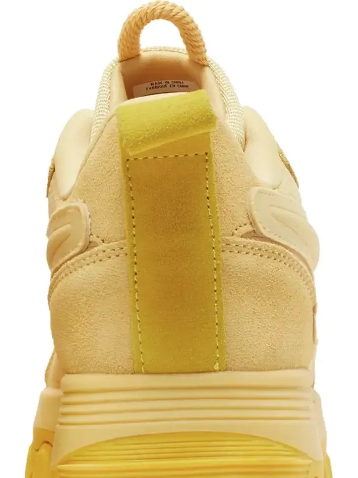 Кроссовки cardi b x classic leather v2 big kid 'weathered yellow' Reebok — изображение 7 из 8, желтый