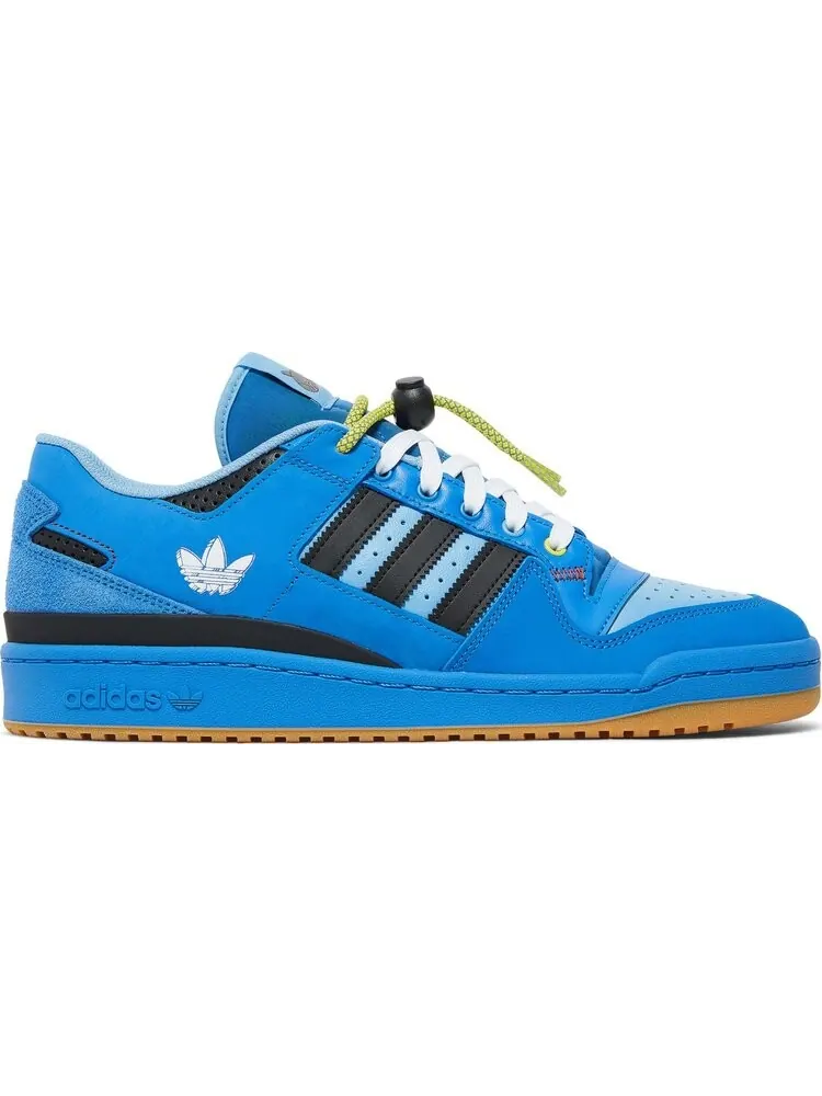 Кроссовки Adidas Hebru Brantley x Forum Low 'Rocket' — изображение 1 из 8, синий