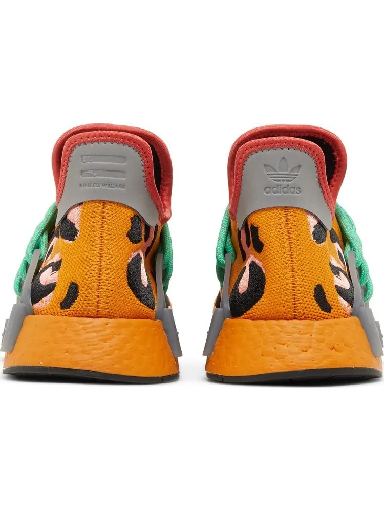 Кроссовки Adidas Pharrell x NMD Human Race 'Animal Print' — изображение 6 из 8, оранжевый