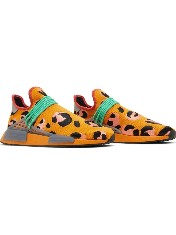 Кроссовки Adidas Pharrell x NMD Human Race 'Animal Print' — изображение 8 из 8, оранжевый