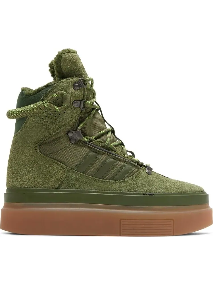 Ботинки Adidas Ivy Park x Wmns Super Sleek Boot 'Halls Of Ivy' — изображение 1 из 8, зеленый