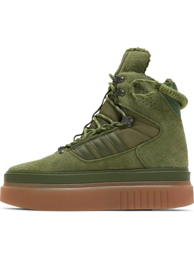 Ботинки Adidas Ivy Park x Wmns Super Sleek Boot 'Halls Of Ivy' — изображение 3 из 8, зеленый