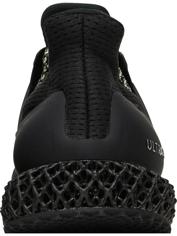 Кроссовки Adidas Ultra 4D 'Black Almost Lime' — изображение 7 из 8, черный