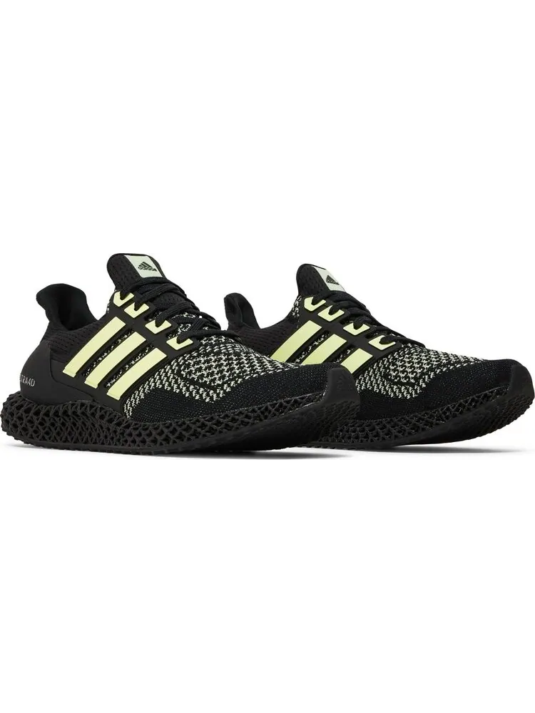 Кроссовки Adidas Ultra 4D 'Black Almost Lime' — изображение 8 из 8, черный