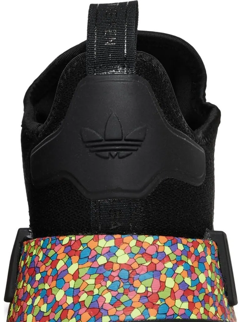 Кроссовки Adidas NMD_R1 'Mosaic Boost Pack' — изображение 7 из 8, черный