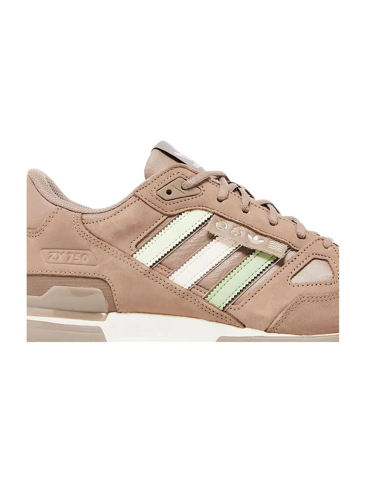 Кроссовки ZX 750 'Chalky Brown Almost Lime' — изображение 2 из 8, коричневый