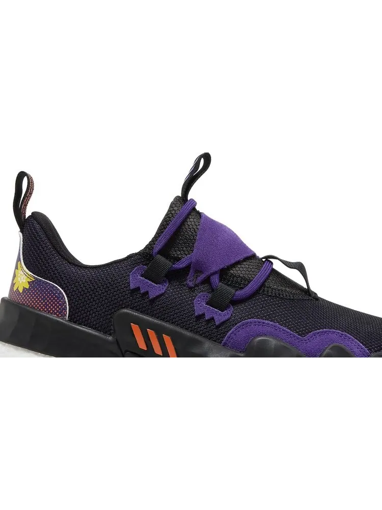 Кроссовки Adidas Trae Young 1 'Black Team College Purple' — изображение 2 из 8, черный