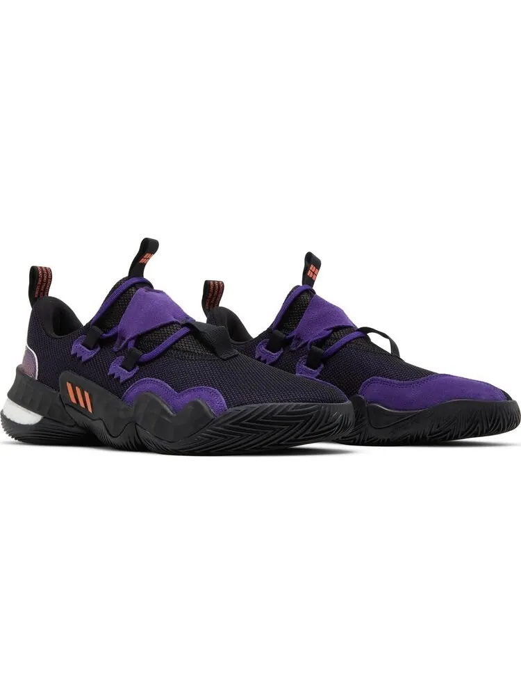Кроссовки Adidas Trae Young 1 'Black Team College Purple' — изображение 8 из 8, черный
