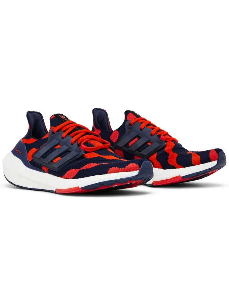 Кроссовки adidas Marimekko x Wmns UltraBoost 22 'Lush Red Navy' — изображение 8 из 8, красный