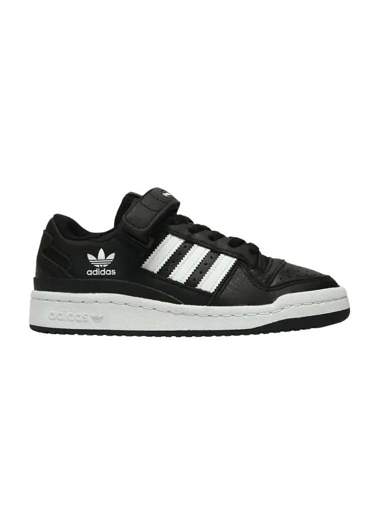 Кроссовки adidas Forum Low J 'Black White' — изображение 1 из 1, черный/белый/черный