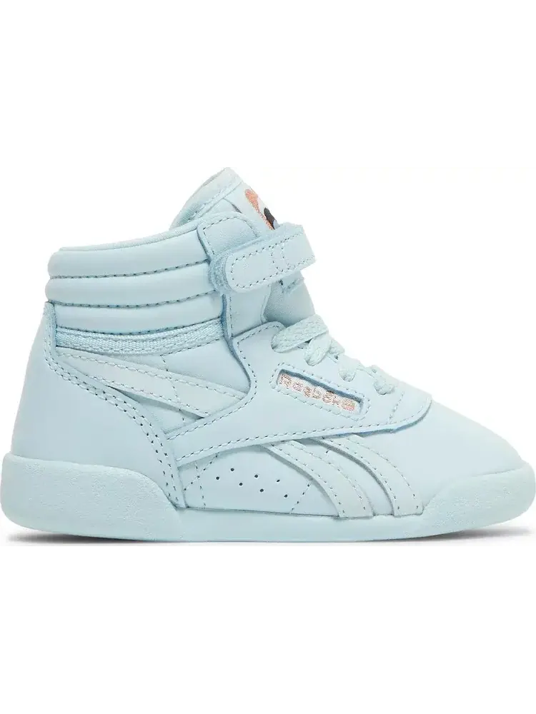 Кроссовки cardi b x freestyle high toddler 'glass blue' Reebok — изображение 1 из 8, синий
