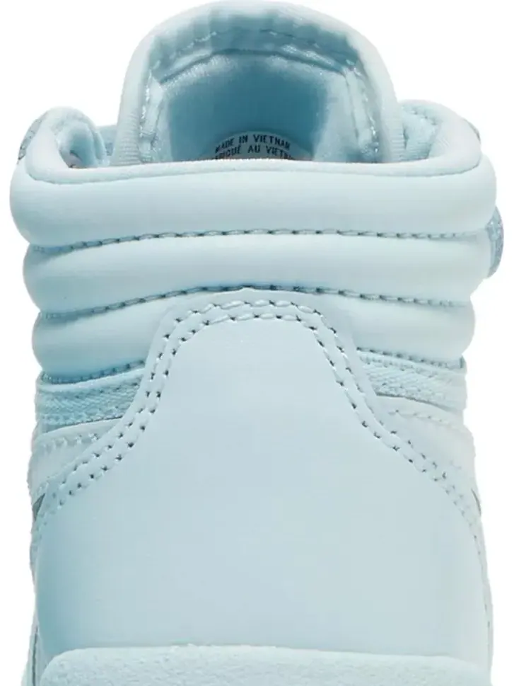 Кроссовки cardi b x freestyle high toddler 'glass blue' Reebok — изображение 7 из 8, синий