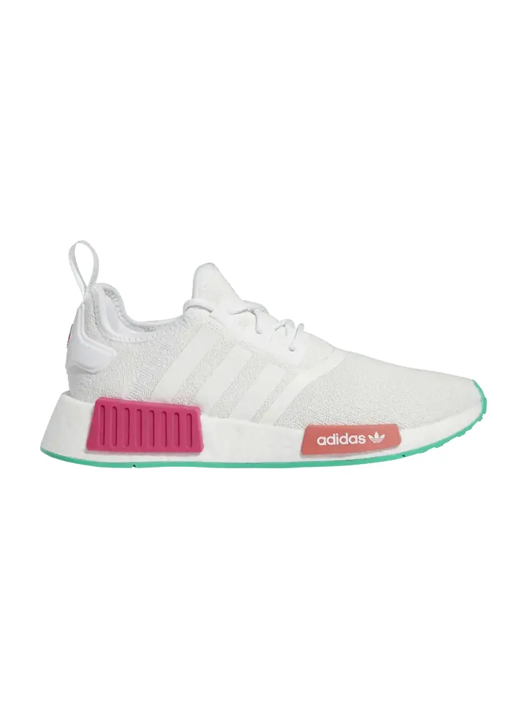 Кроссовки adidas Wmns NMD_R1 'White Magenta Green' — изображение 1 из 1, белый/-зеленый