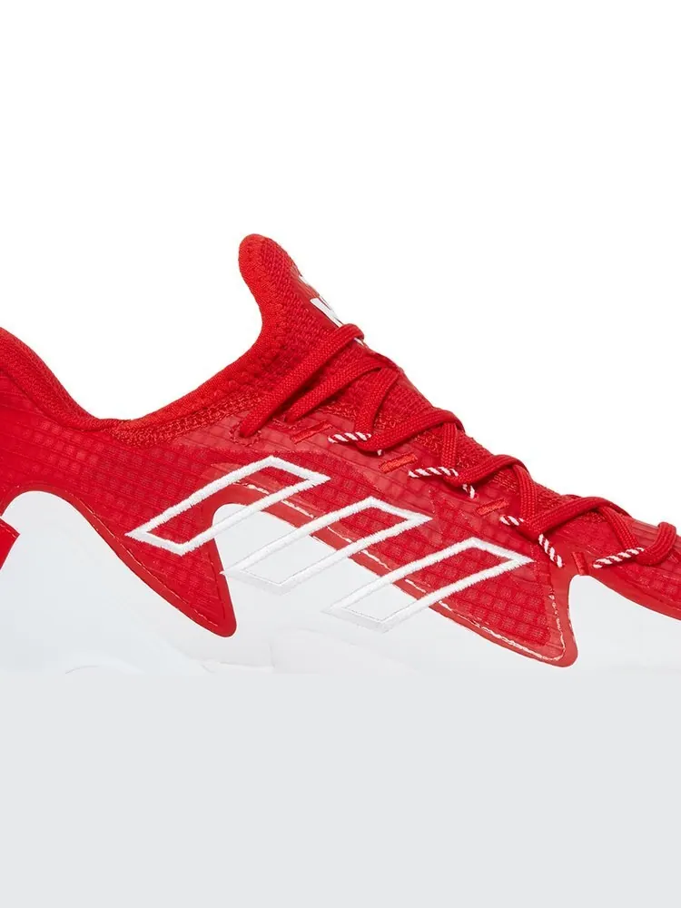Кроссовки Adidas Mahomes 1 Impact FLX 'Team Collegiate Red' — изображение 2 из 8, красный