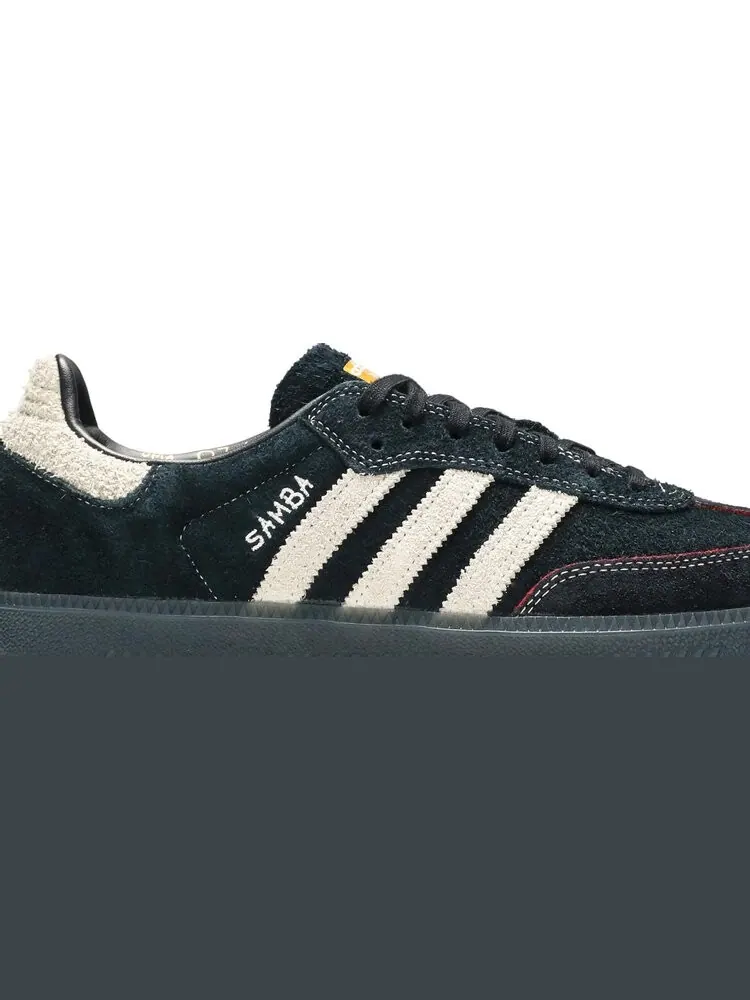 Кроссовки Adidas Maité Steenhoudt x Samba ADV 'Black White' — изображение 2 из 8, черный