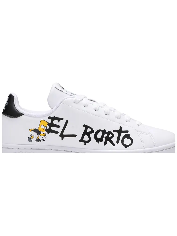 Кроссовки adidas The Simpsons x Advantage 'El Barto' — изображение 2 из 8, белый